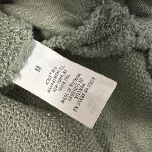 Aerie Womens Sweat Shorts Set Of 2 Sz Medium Blue Green Pull On Pockets Lounge - Picture 5 of 9